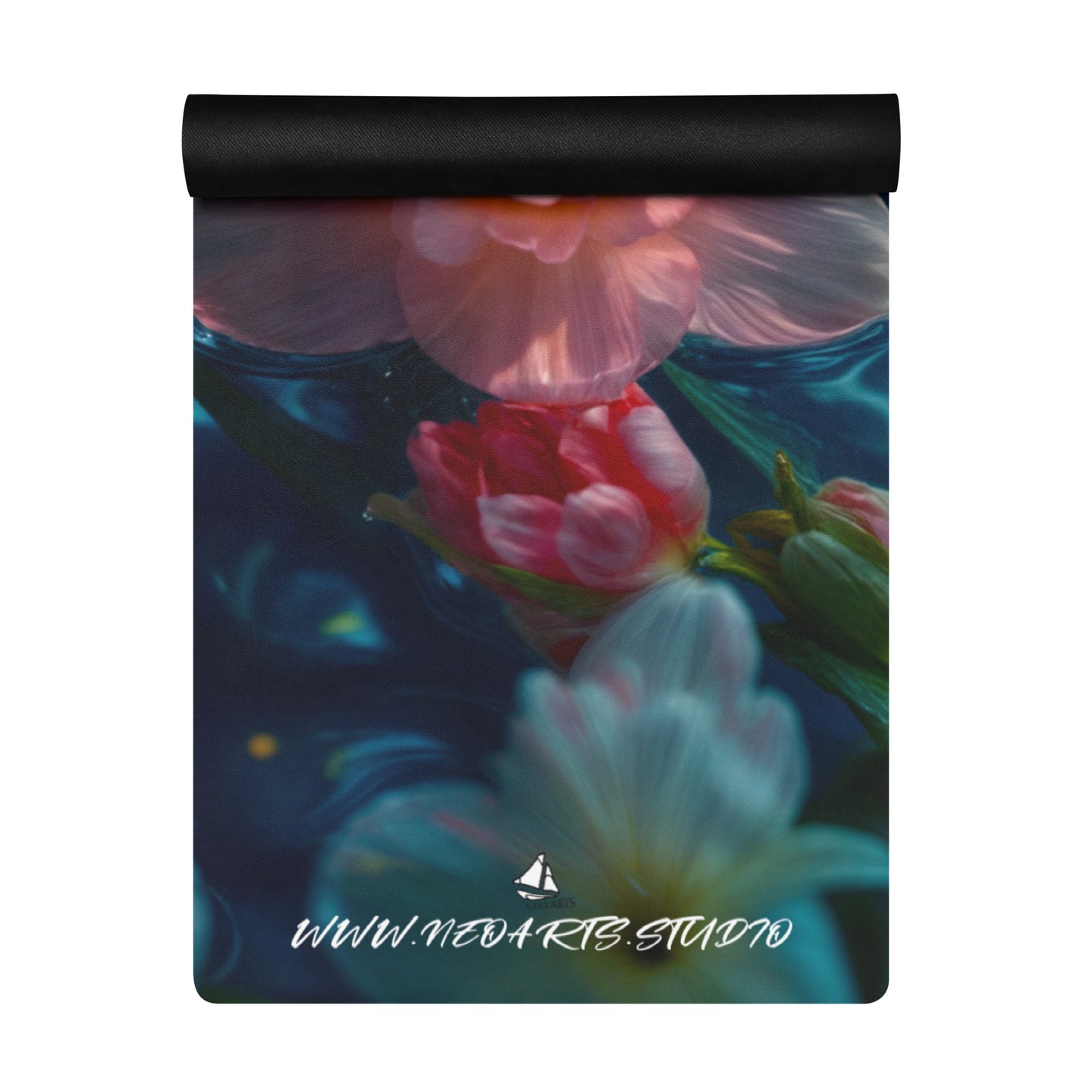 Esterilla de yoga floral – calma natural en cada respiración