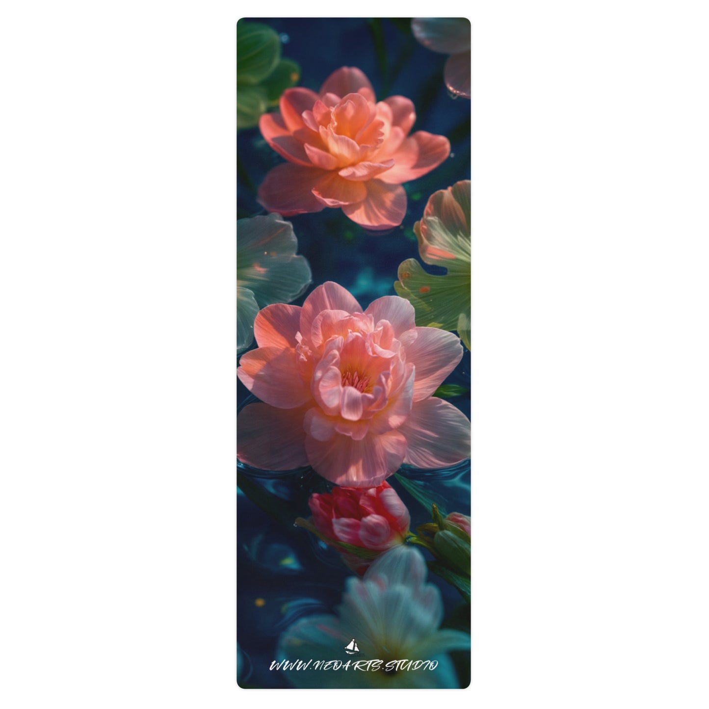 Esterilla de yoga floral – calma natural en cada respiración